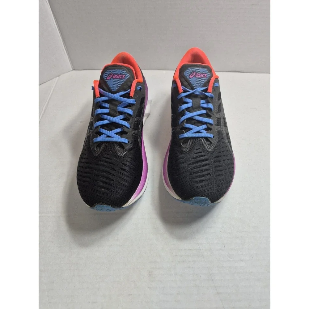 ASICS Novablast Women's 7.5 Running Shoes Black Blue Purple 1012A584 OG
